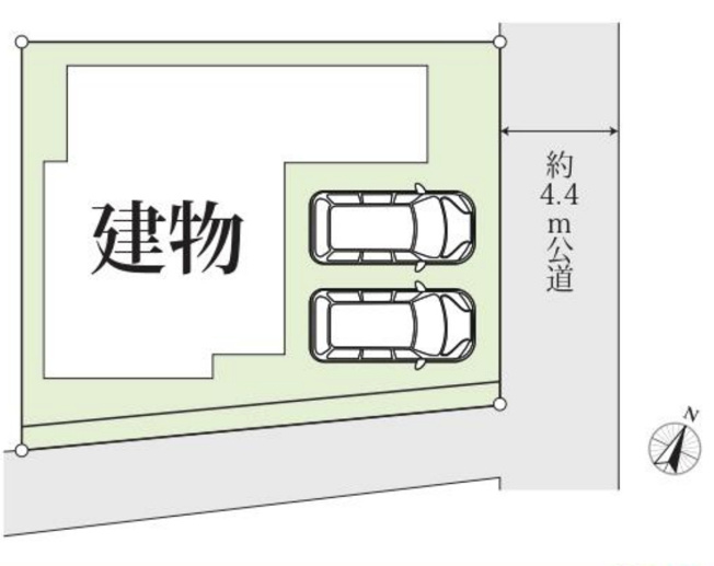 【区画図】 | 寄居町鉢形　中古戸建