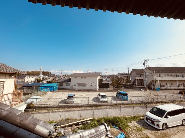 柏市豊四季　売地の展望|既存建物2階からの眺望