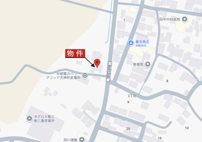 【地図】 | 亀山市天神2丁目《1号棟》 | 詳細Map