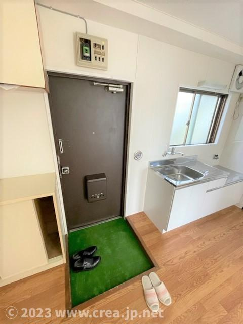 ホワイトベルハイムの玄関