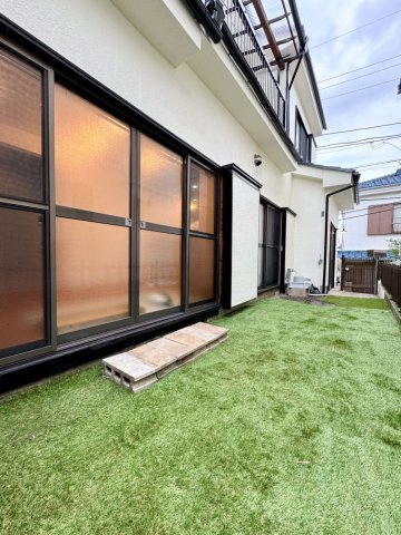 朝霞市宮戸戸建ての庭