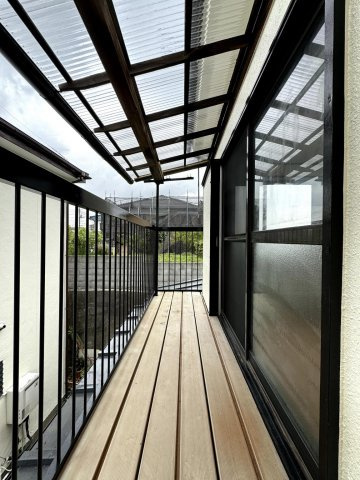 朝霞市宮戸戸建てのバルコニー