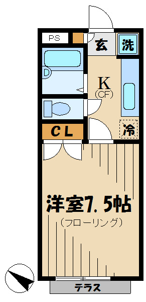 プチメゾン本郷の間取り