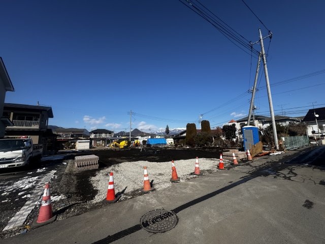 新築　沼田市高橋場町第５　1号棟の外観|現地写真　2026年6月完成予定！類似物件のご内覧等、お気軽にお問合せください♪　							
