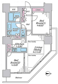 【間取り】 | ソルクレスト川口