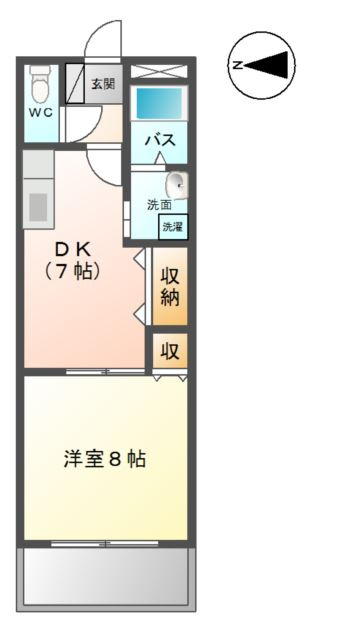 エクセレンス小森野の間取り