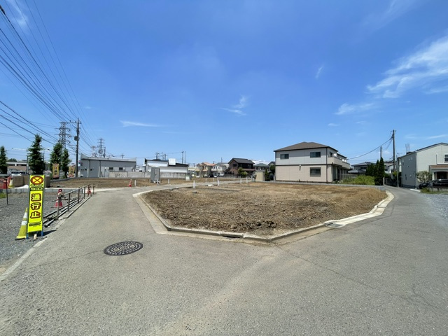 【土地】川越市小室建築条件無し売地 全１５区画の外観|陽当り良好！
