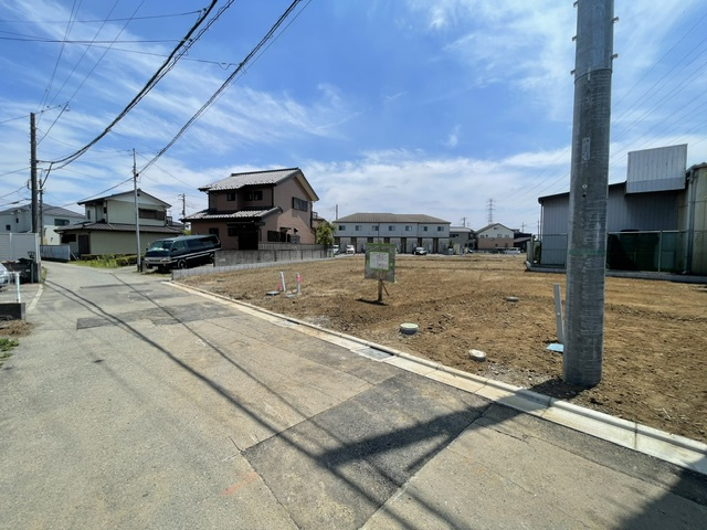 【土地】川越市小室建築条件無し売地 全１５区画の外観