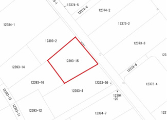 【土地図】 | 鹿屋市郷之原町　売地