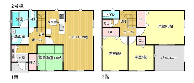 鈴鹿市南玉垣町《2号棟》の間取り