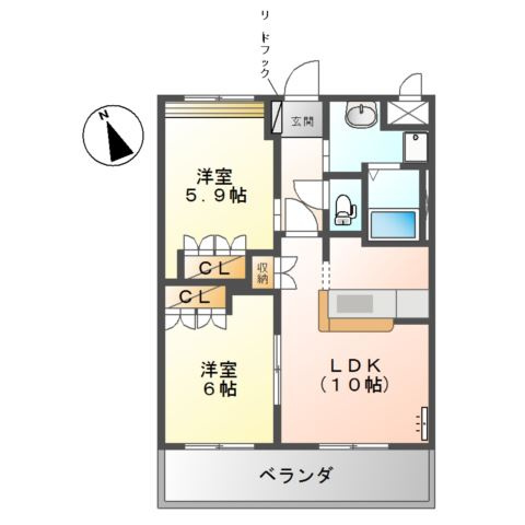 【間取り】 | エクシード　コート