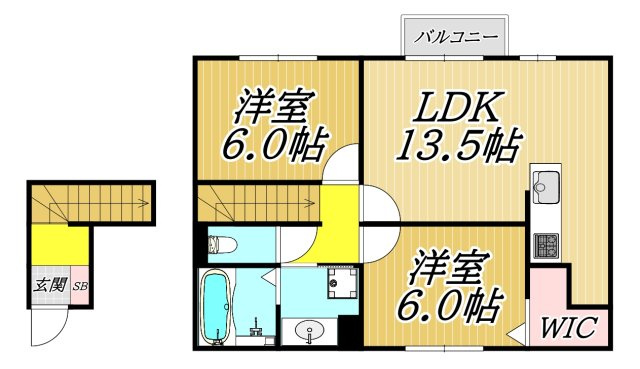 アルバスの間取り