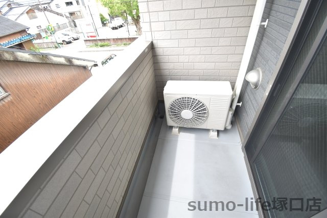 サンリットビューのバルコニー