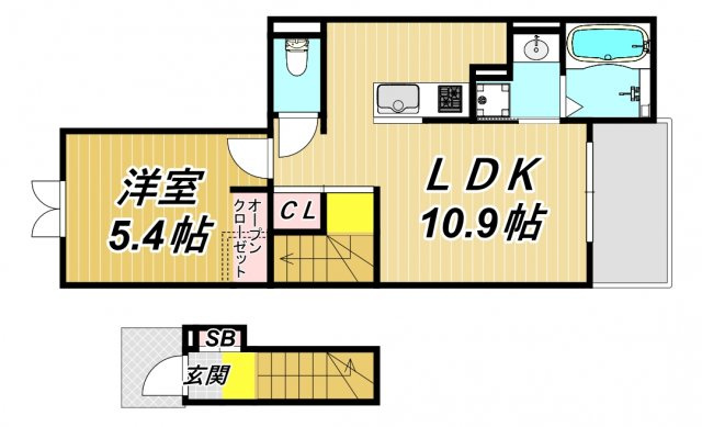 サンリットビューの間取り
