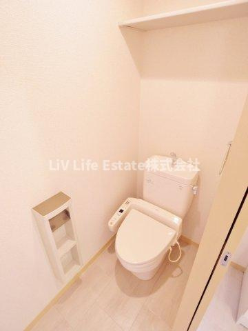 東村山市野口町１丁目のアパートのトイレ