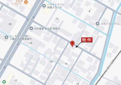 【地図】 | 鈴鹿市寺家6丁目《1号棟》 | 詳細Map