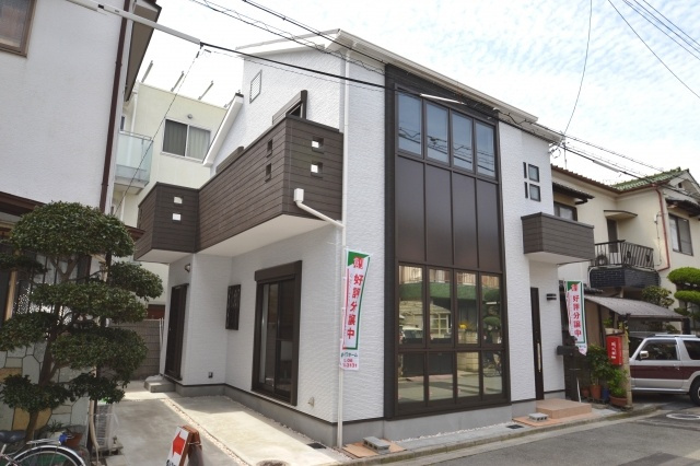 高石市高師浜　新築一戸建ての外観：施工例|施工事例「外観」