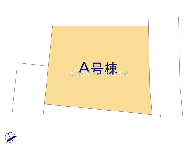 西区佐知川1270　新築戸建　ハートフルAの区画図