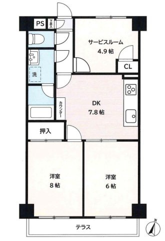 青梅市長淵１丁目の中古マンション