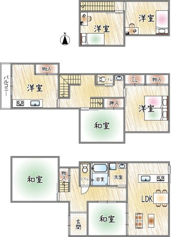 野間北1丁目