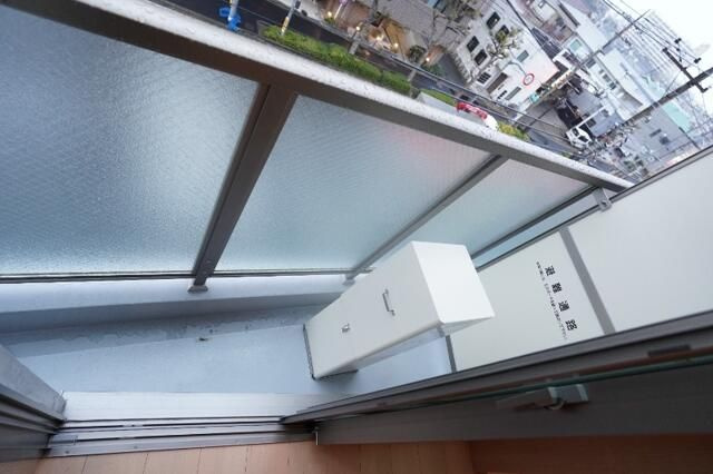 シャンブルのバルコニー