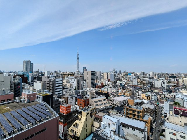 マークス亀戸のその他|～外廊下（共用部）からの眺望写真～