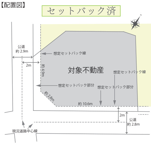 泉区和泉中央北5丁目 中古戸建 6280万円の区画図