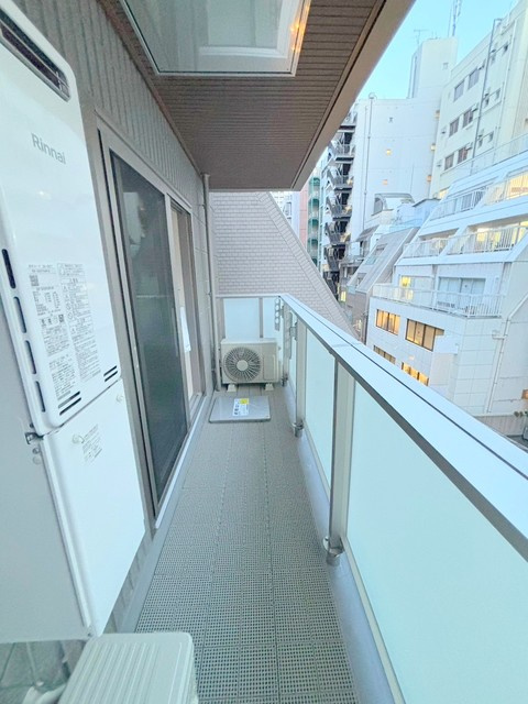 ソラリス新宿御苑のバルコニー