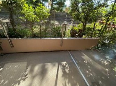 セレッソコート芦屋中央公園の庭