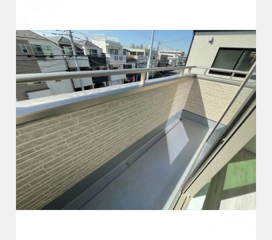 Kolet平間のバルコニー