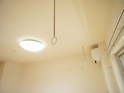 【設備】 | アロハガーデンＡ | 室内物干しがあります。