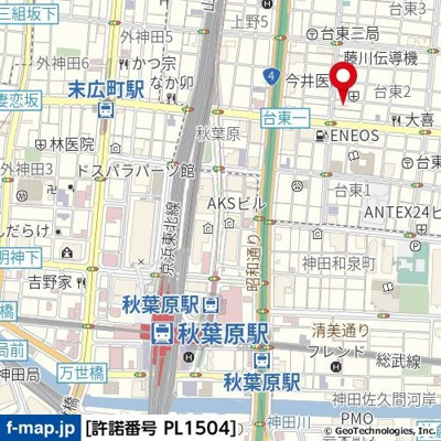 【地図】 | アーバンフロント秋葉原