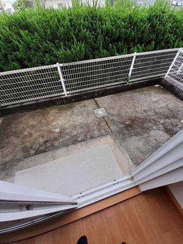 ルミエール参番館の庭