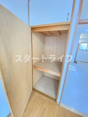 大阪市淀川区十三東１丁目の賃貸マンションの収納