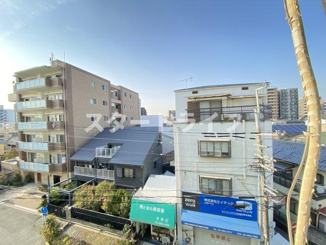 大阪市淀川区十三東１丁目の賃貸マンションの展望