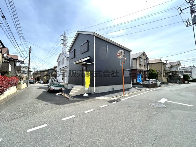 練馬区大泉町３丁目　新築一戸建　西武池袋線　大泉学園の前面道路含む現地写真