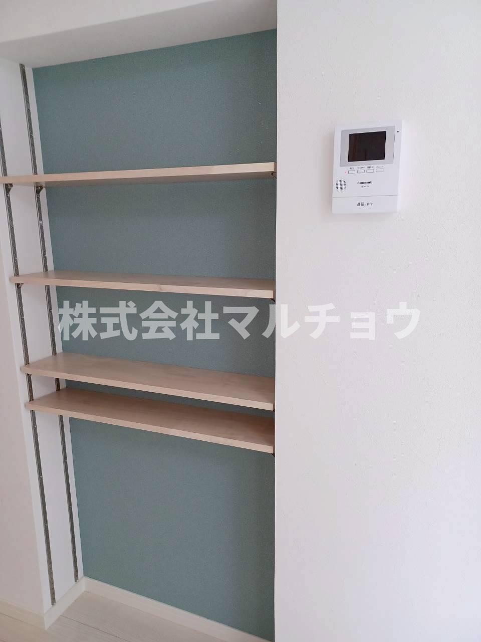 メゾンアルバＢの収納|大きなスペースがあり、収納には困りません