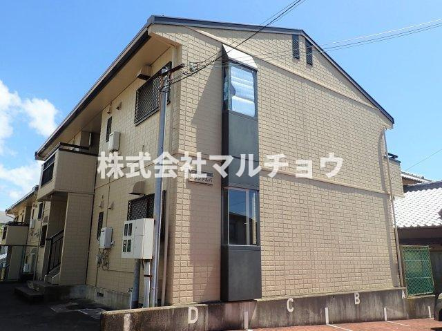 メゾンアルバＢの外観|外観は落ち着いています