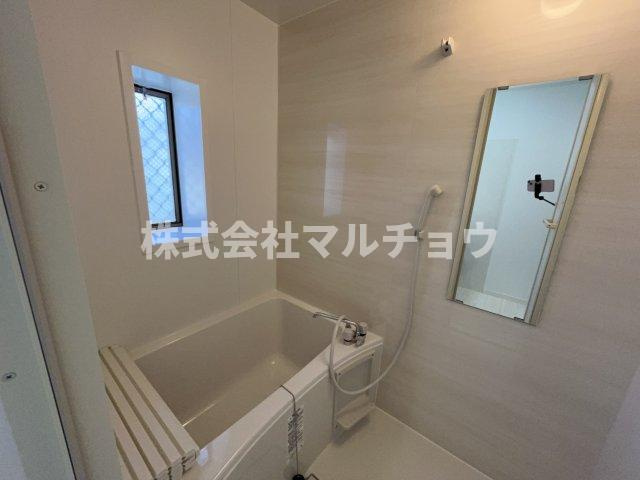 メゾンアルバＢの浴室|きれいなお風呂です