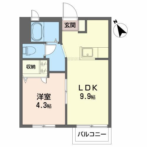 ライフステージ松園の間取り