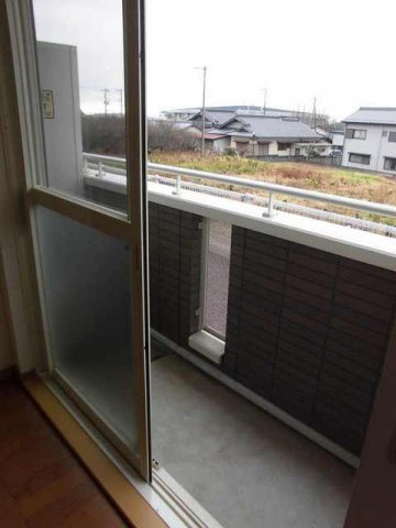 ソレイユ　モンテ　Ａのバルコニー