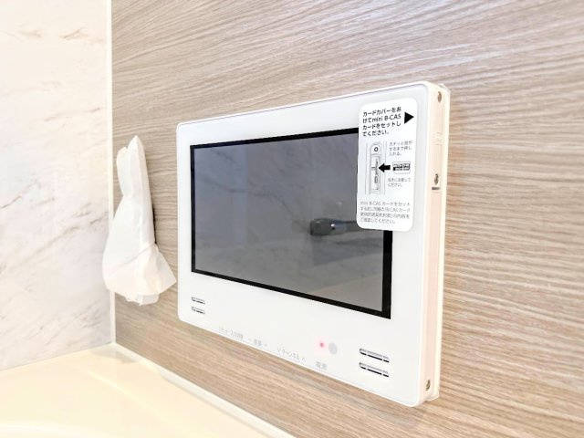 保土ケ谷区境木本町　新築戸建の設備|◆気になる番組もお風呂に入りながら見ることができるので、優雅なバスタイムを楽しめます。