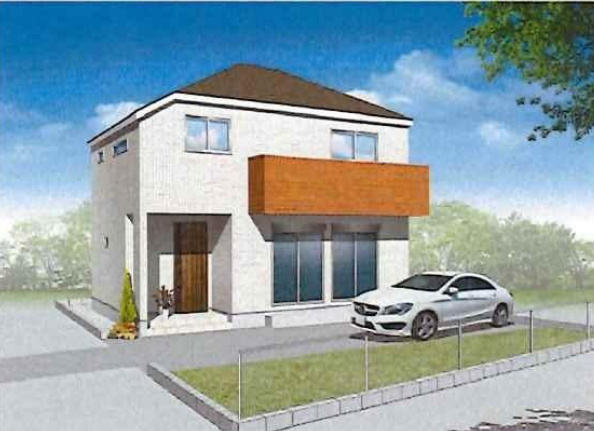 泉区和泉が丘2丁目 新築戸建 3985万円の外観パース