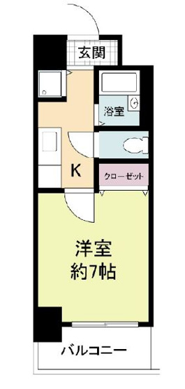 【間取り】 | グラマシー心斎橋東