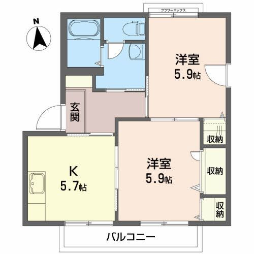 カーサ・レプレの間取り