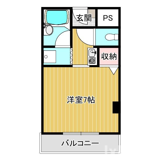 ベルリーフ西田の間取り