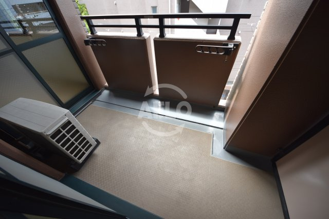 プレステージ靭公園のバルコニー|プレステージ靭公園　バルコニー