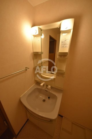 プレステージ靭公園の独立洗面台|プレステージ靭公園　独立洗面化粧台