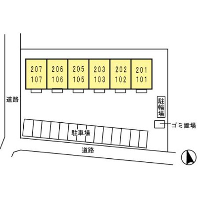【区画図】 | アヴニール合川