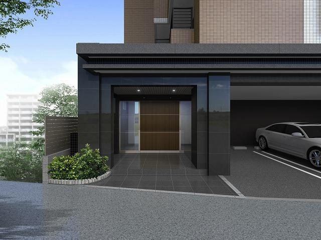 福岡市博多区住吉４丁目の賃貸マンションのエントランス|エントランス写真